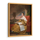 La musa - Samuel Morse | Cuadro decorativo de Canvas Lab