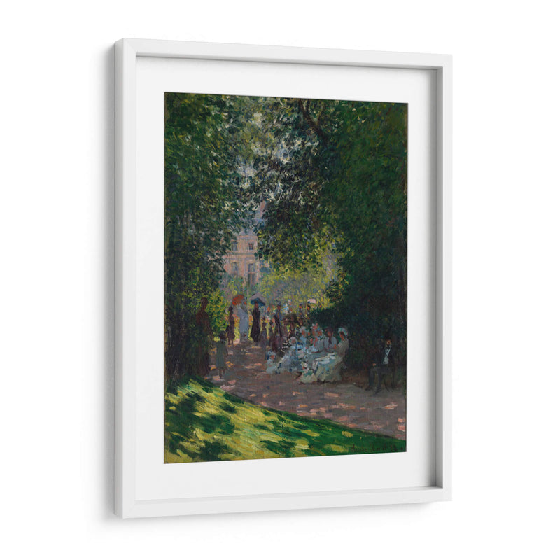 The Parc Monceau - Claude Monet | Cuadro decorativo de Canvas Lab