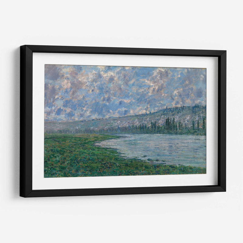 The Seine at Vétheuil - Claude Monet | Cuadro decorativo de Canvas Lab