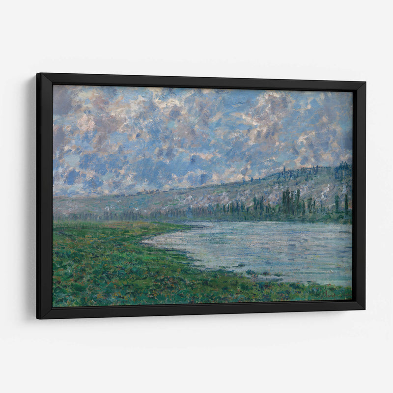The Seine at Vétheuil - Claude Monet | Cuadro decorativo de Canvas Lab