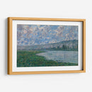 The Seine at Vétheuil - Claude Monet | Cuadro decorativo de Canvas Lab