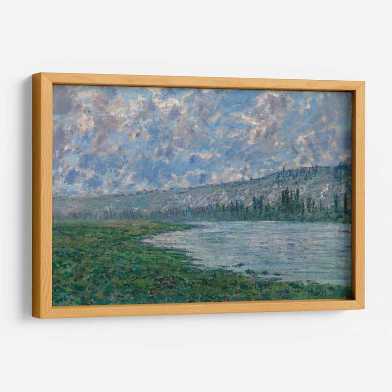 The Seine at Vétheuil - Claude Monet | Cuadro decorativo de Canvas Lab