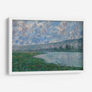The Seine at Vétheuil - Claude Monet | Cuadro decorativo de Canvas Lab