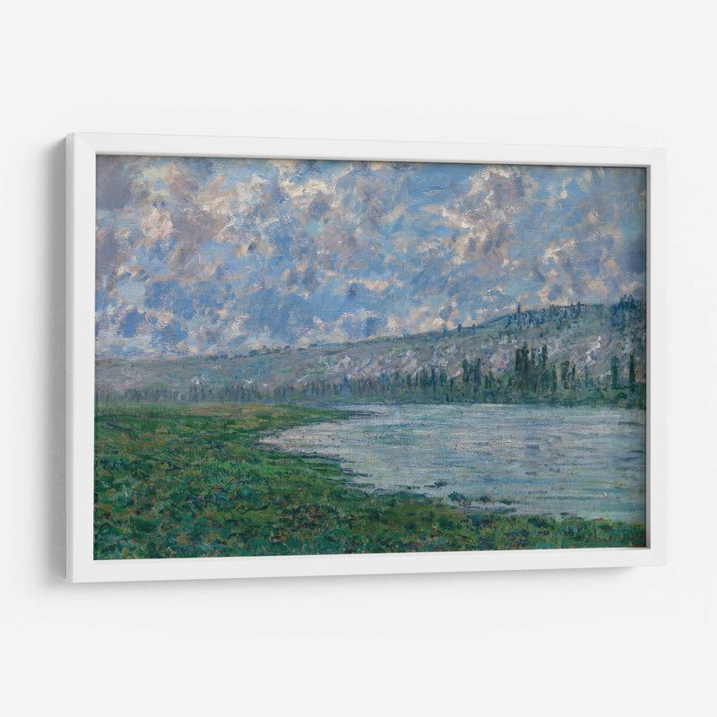 The Seine at Vétheuil - Claude Monet | Cuadro decorativo de Canvas Lab