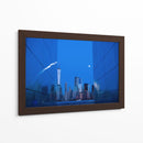 Ciudad azul | Cuadro decorativo de Canvas Lab
