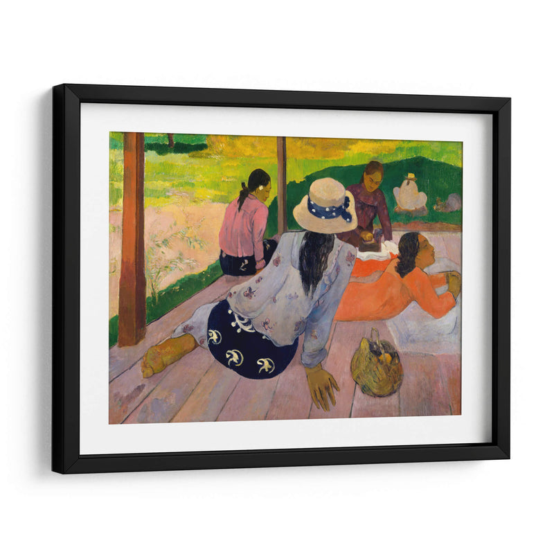 La siesta - Paul Gauguin | Cuadro decorativo de Canvas Lab