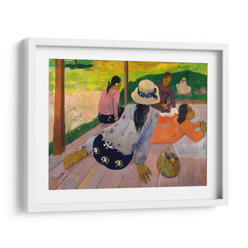 La siesta - Paul Gauguin | Cuadro decorativo de Canvas Lab