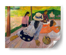 La siesta - Paul Gauguin | Cuadro decorativo de Canvas Lab