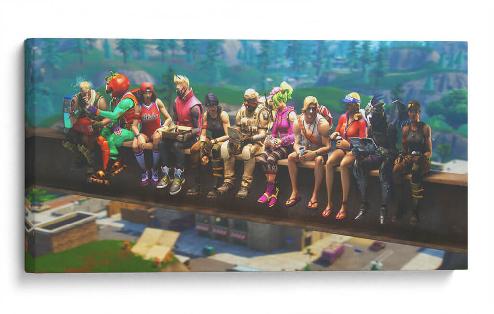 Tilted Towers Lunch | Cuadro decorativo de Canvas Lab