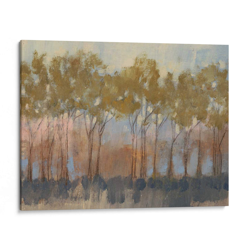 Ocre Treeline I - Jennifer Goldberger | Cuadro decorativo de Canvas Lab