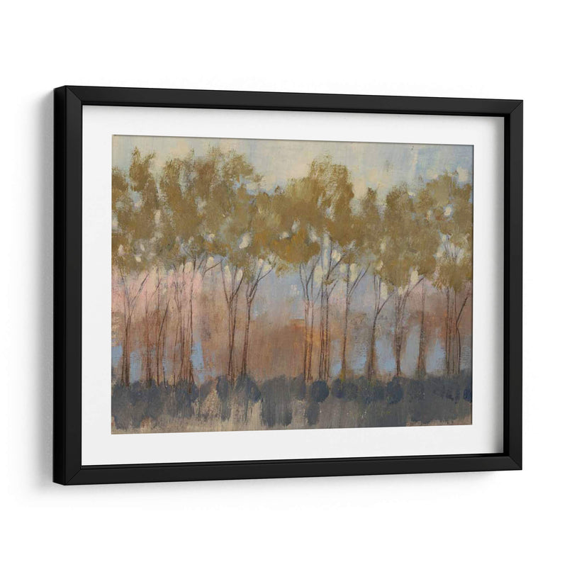 Ocre Treeline I - Jennifer Goldberger | Cuadro decorativo de Canvas Lab