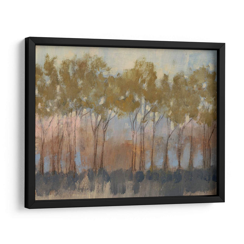 Ocre Treeline I - Jennifer Goldberger | Cuadro decorativo de Canvas Lab