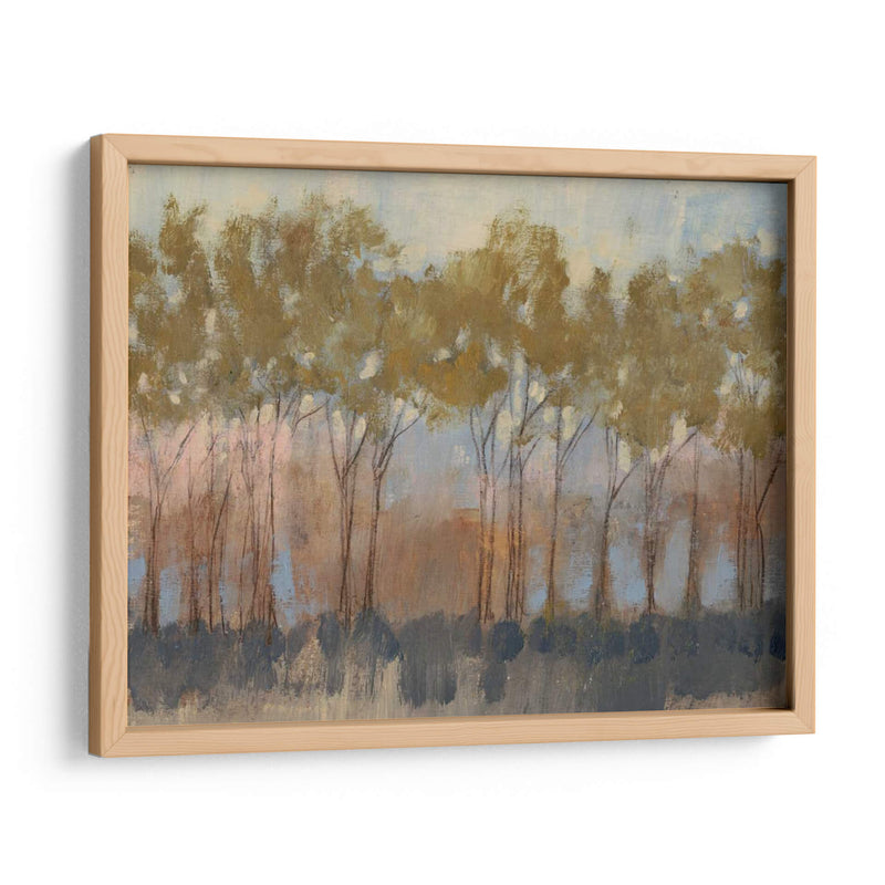 Ocre Treeline I - Jennifer Goldberger | Cuadro decorativo de Canvas Lab