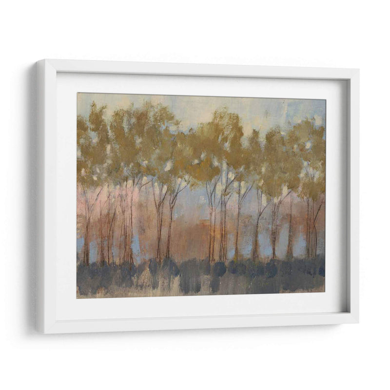 Ocre Treeline I - Jennifer Goldberger | Cuadro decorativo de Canvas Lab