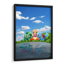 Tres Pokemones | Cuadro decorativo de Canvas Lab