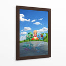 Tres Pokemones | Cuadro decorativo de Canvas Lab