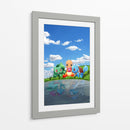 Tres Pokemones | Cuadro decorativo de Canvas Lab