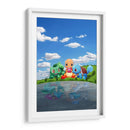 Tres Pokemones | Cuadro decorativo de Canvas Lab