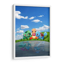 Tres Pokemones | Cuadro decorativo de Canvas Lab