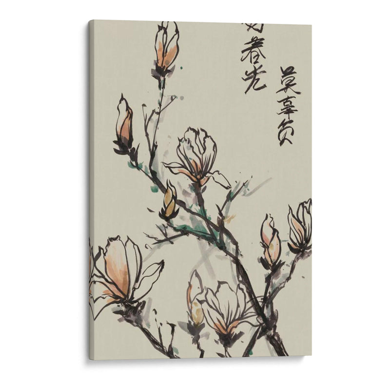 Mandarina Magnolia I - Melissa Wang | Cuadro decorativo de Canvas Lab