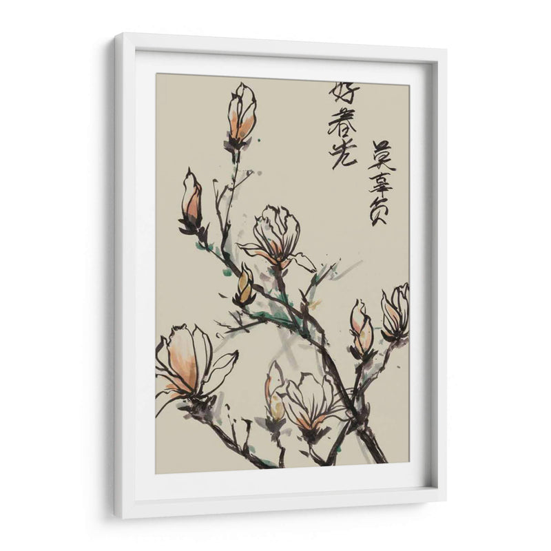 Mandarina Magnolia I - Melissa Wang | Cuadro decorativo de Canvas Lab