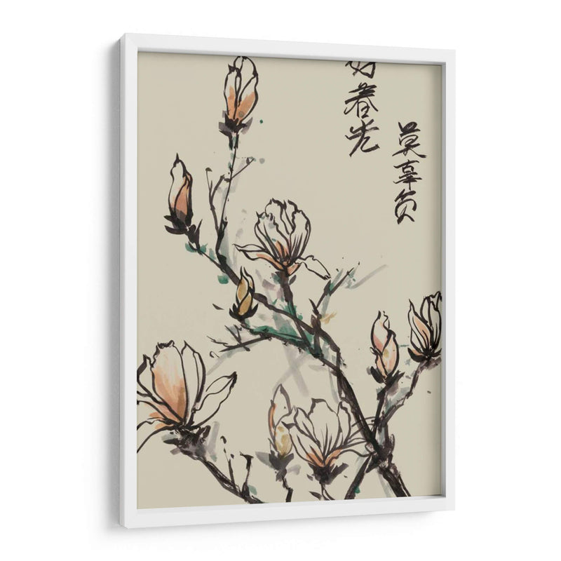 Mandarina Magnolia I - Melissa Wang | Cuadro decorativo de Canvas Lab