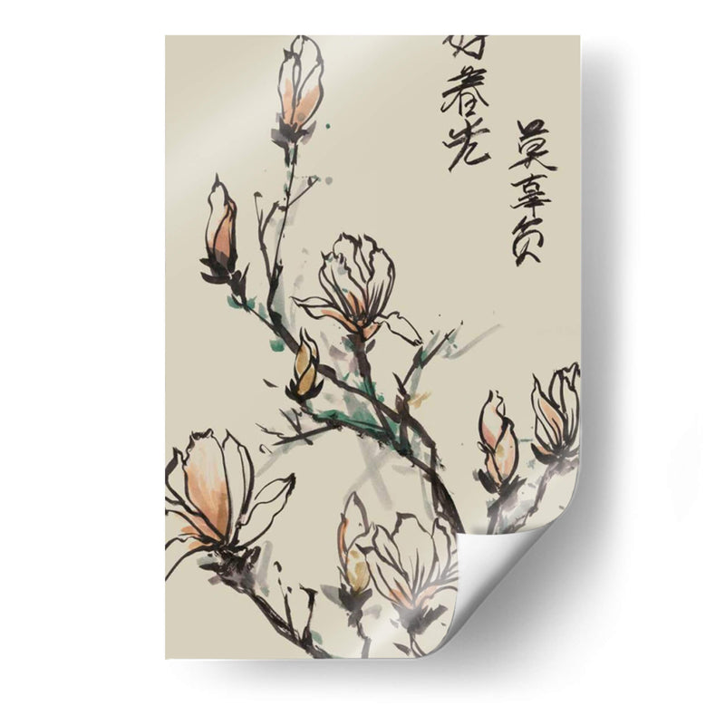 Mandarina Magnolia I - Melissa Wang | Cuadro decorativo de Canvas Lab