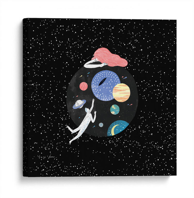 Tu universo y el mío | Cuadro decorativo de Canvas Lab