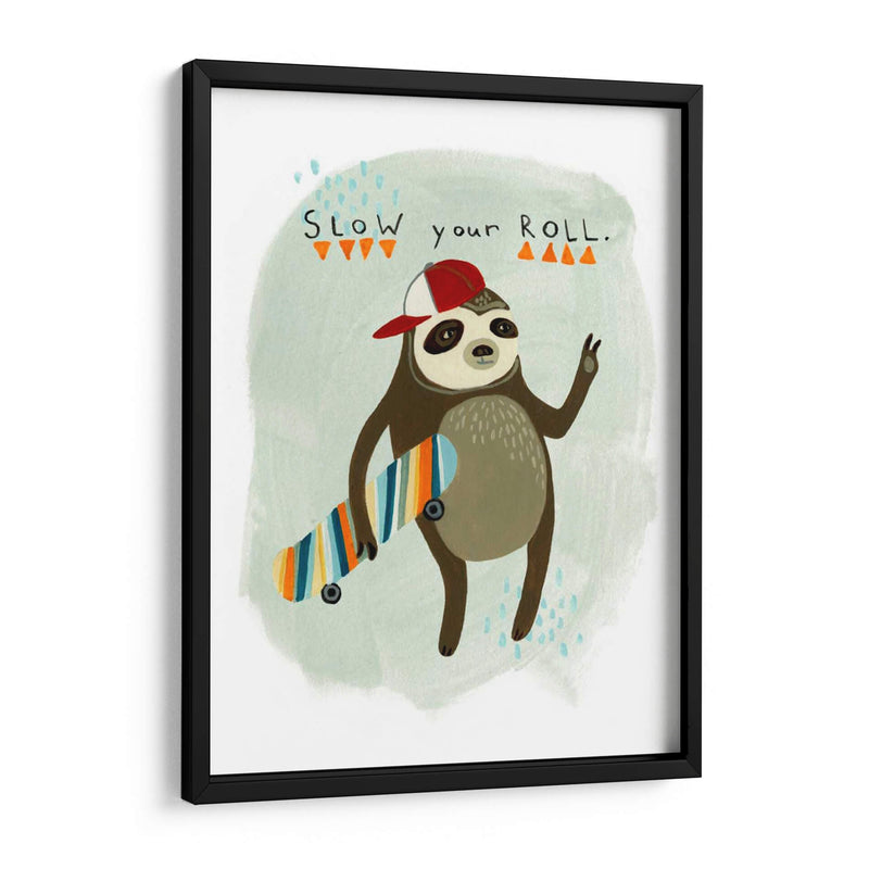 Hipster Sloth I - June Erica Vess | Cuadro decorativo de Canvas Lab