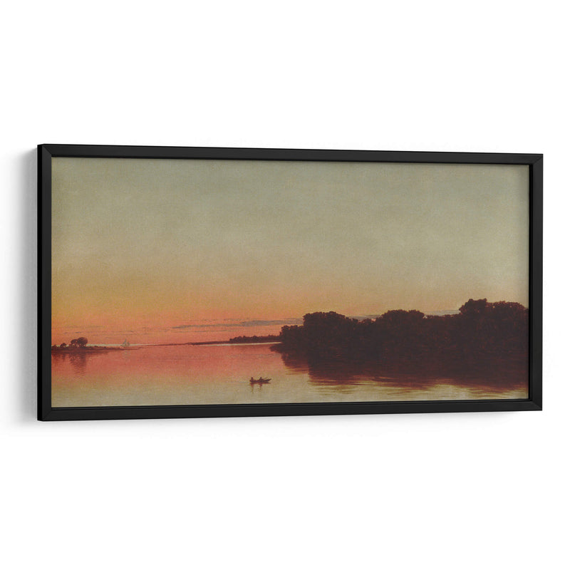 Twilight on the Sound - John Frederick Kensett | Cuadro decorativo de Canvas Lab