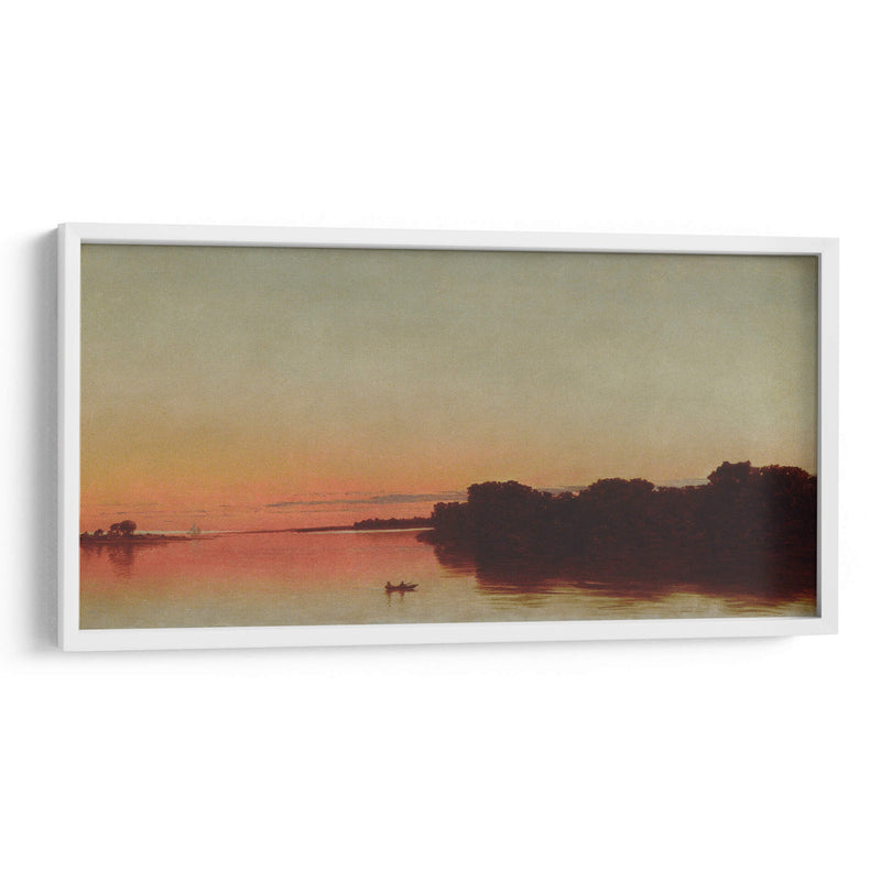 Twilight on the Sound - John Frederick Kensett | Cuadro decorativo de Canvas Lab