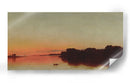 Twilight on the Sound - John Frederick Kensett | Cuadro decorativo de Canvas Lab