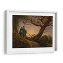 Two Men Contemplating the Moon - Caspar David Friedrich | Cuadro decorativo de Canvas Lab