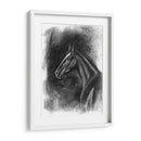 Retrato Ecuestre De Carbón Ii - Naomi McCavitt | Cuadro decorativo de Canvas Lab