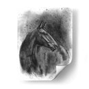 Retrato Ecuestre De Carbón Iii - Naomi McCavitt | Cuadro decorativo de Canvas Lab