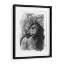 Retrato Ecuestre De Carbón Iv - Naomi McCavitt | Cuadro decorativo de Canvas Lab