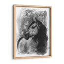 Retrato Ecuestre De Carbón Iv - Naomi McCavitt | Cuadro decorativo de Canvas Lab