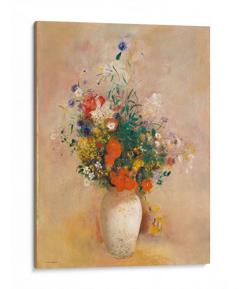 Vase of Flowers - Odilon Redon | Cuadro decorativo de Canvas Lab