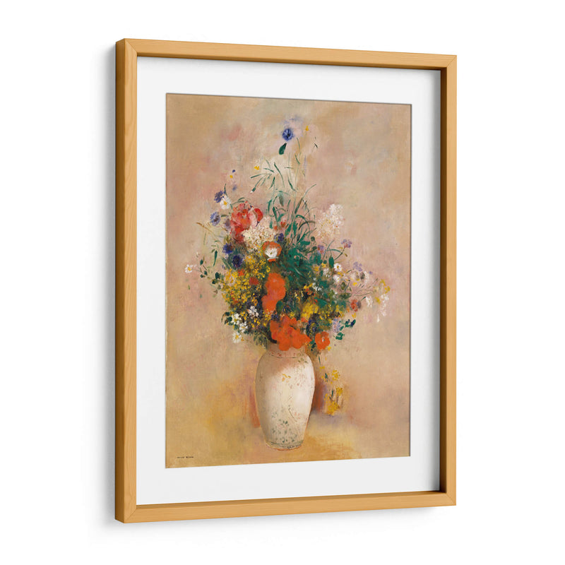 Vase of Flowers - Odilon Redon | Cuadro decorativo de Canvas Lab