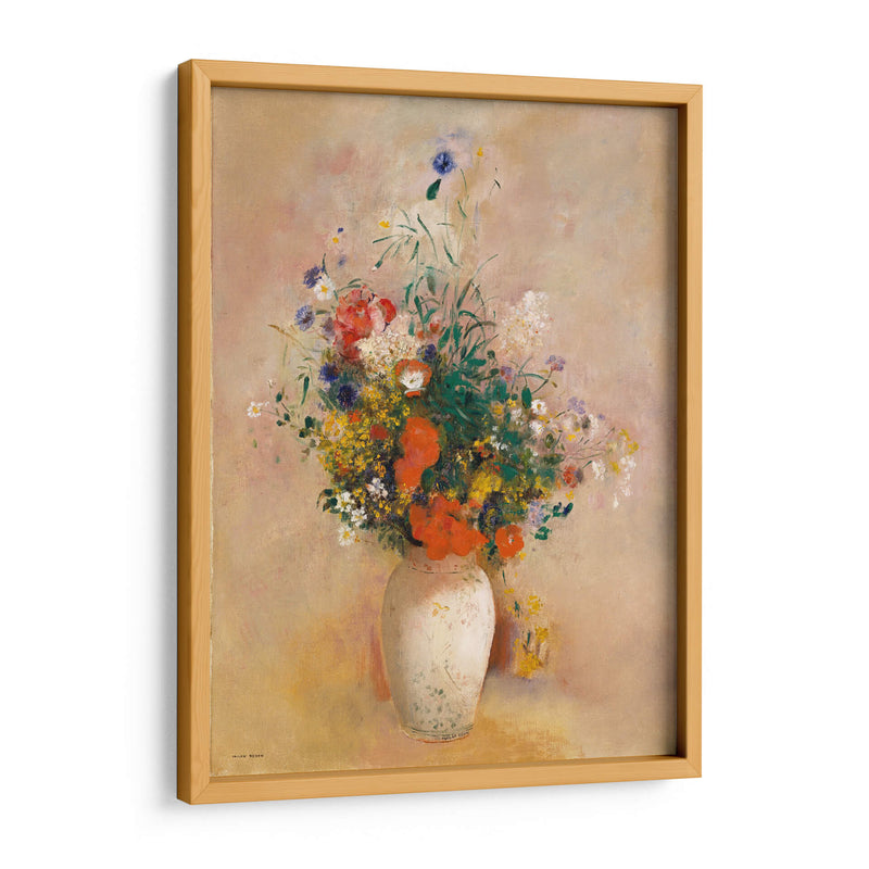 Vase of Flowers - Odilon Redon | Cuadro decorativo de Canvas Lab