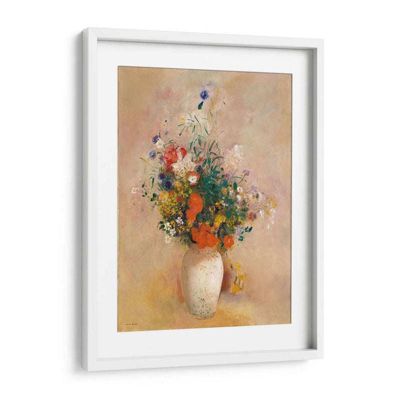 Vase of Flowers - Odilon Redon | Cuadro decorativo de Canvas Lab