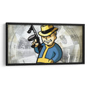 Vault Boy gun | Cuadro decorativo de Canvas Lab