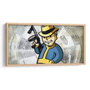 Vault Boy gun | Cuadro decorativo de Canvas Lab