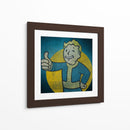 Vault Boy kuddos | Cuadro decorativo de Canvas Lab
