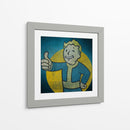 Vault Boy kuddos | Cuadro decorativo de Canvas Lab