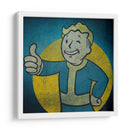 Vault Boy kuddos | Cuadro decorativo de Canvas Lab