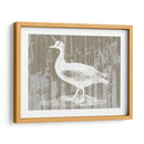 Woodgrain Fowl Ii - Jennifer Goldberger | Cuadro decorativo de Canvas Lab