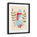 Muñeco De Nieve Recortado I - Grace Popp | Cuadro decorativo de Canvas Lab