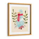 Muñeco De Nieve Recortado I - Grace Popp | Cuadro decorativo de Canvas Lab
