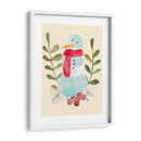 Muñeco De Nieve Recortado I - Grace Popp | Cuadro decorativo de Canvas Lab